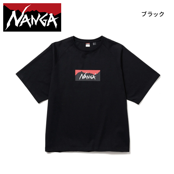 NANGA ナンガ エコハイブリッドボックスロゴルーズフィット