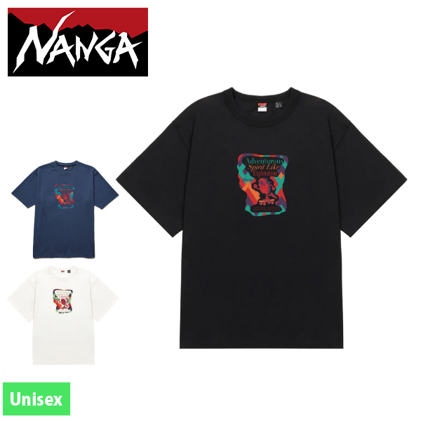 ナンガ  エコハイブリッドティー SBM PT N2500-1M102C アウトドア ウェア トップス ユニセックス NANGA Tシャツ 半袖 | NANGA