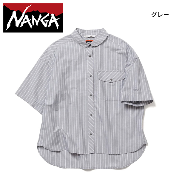 NANGA（ナンガ） スプリングストライプシャツ レディース N2501-1J508B 