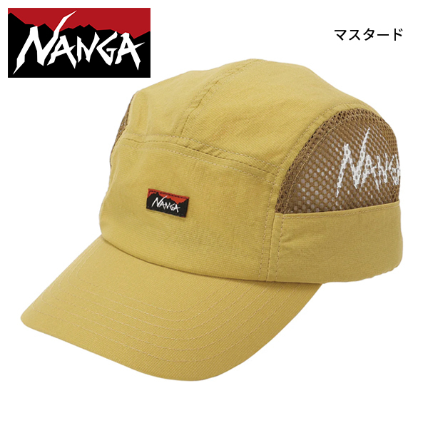 ナンガ ドットエアメッシュジェットキャップ NA2411-3B906-A アウトドア ウェア 帽子 ユニセックス NANGA キャップ メッシュ  吸汗速乾