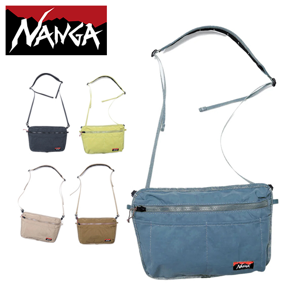 ナンガ ヒノックサコッシュ NA2441-3A100-A アウトドア バッグ 肩掛け キャンプ 難燃 NANGA サコッシュ 斜め掛け かばん