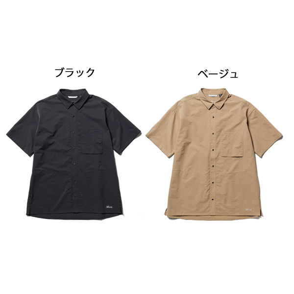 NANGA ナンガ ドットエア コンフィー ショートスリーブシャツ