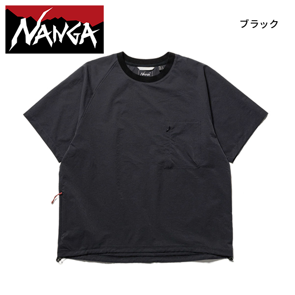 ナンガ  ドットエア コンフィー ティー NW2411-1E904-A ウェア トップス ユニセックス NANGA Tシャツ ティシャツ 半袖 ショートスリーブ 吸汗 速乾｜mitsuyoshi｜02