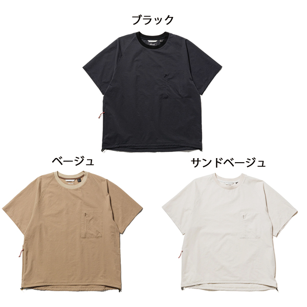 ナンガ  ドットエア コンフィー ティー NW2411-1E904-A ウェア トップス ユニセックス NANGA Tシャツ ティシャツ 半袖 ショートスリーブ 吸汗 速乾｜mitsuyoshi｜05