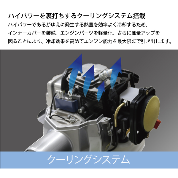 新ダイワ 刈払機 背負式 ループハンドル+グリ...の詳細画像5