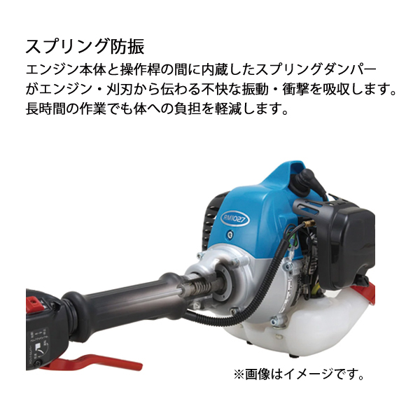 新ダイワ 刈払機 山林用 ジュラルミン ロングパイプ 両手ハンドル 組立済み RM3025-2TD15-ASSY 草刈機 刈払機 刈払い機 エンジン式  試運転済 始動稼働確認済