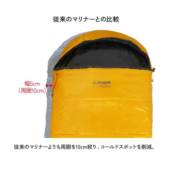 Snugpak（スナグパック） マリナー スクエア ライトジップ ショート