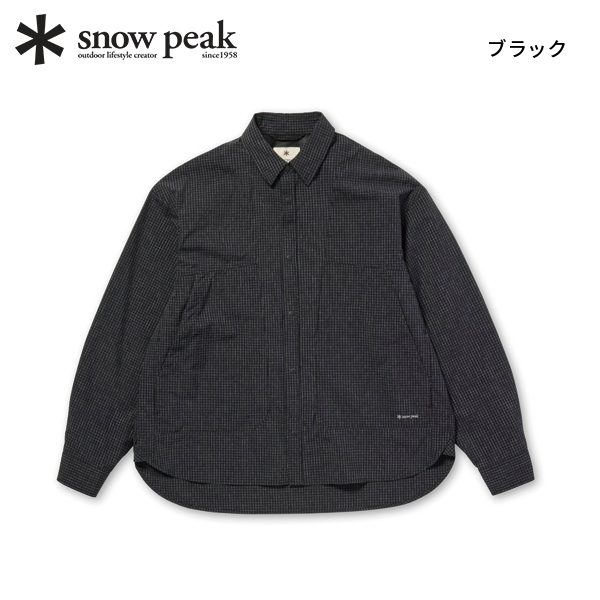 snow peak（スノーピーク） カスリ リップストップ シャツ 100261SH04
