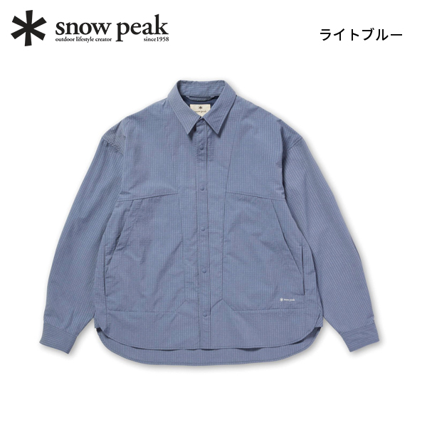 snow peak（スノーピーク） カスリ リップストップ シャツ 100261SH04