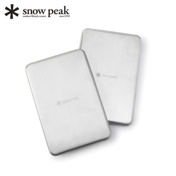 snow peak（スノーピーク） ステンレス クーリングパック 2個セット ET