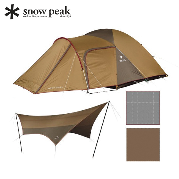 スノーピークアメニティドーム M ウールリッチインナーマット 付き