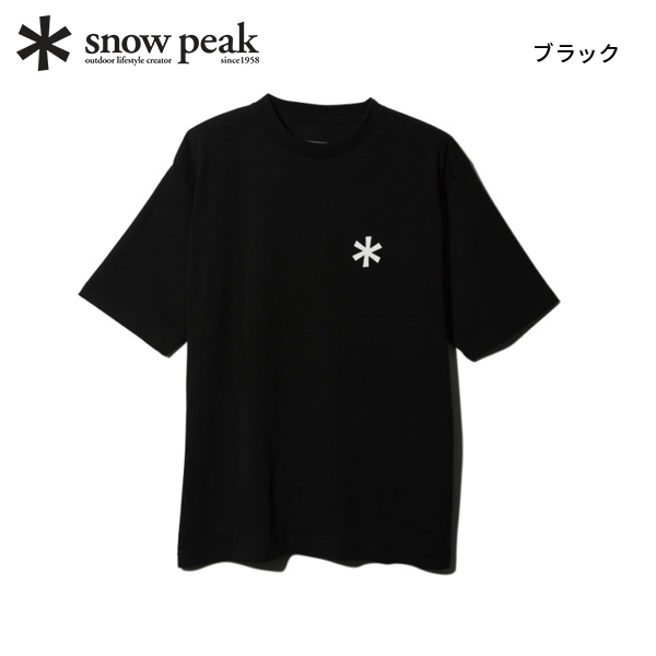 snow peak スノーピーク バックプリントロゴTシャツ SPE-TS