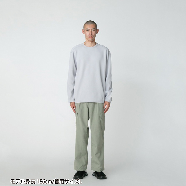 snow peak（スノーピーク） ドライ ワッフル ロングスリーブ Tシャツ 