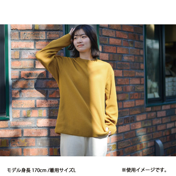 snow peak スノーピーク ドライ ワッフル ロングスリーブ T