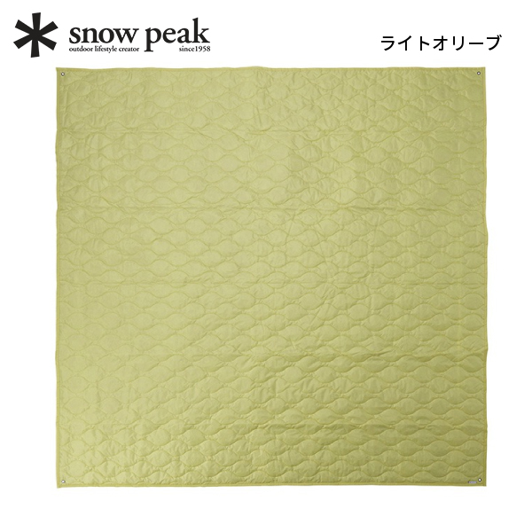 snow peak スノーピーク ピクニックラグ L TM-382 アウトドア
