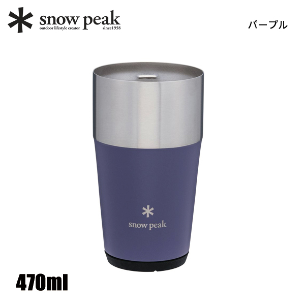  Peak - スノーピーク サーモタンブラー 470 2色 セット　新品　 peak snow peak（スノーピーク） サーモタンブラー470 TW-470 アウトドア