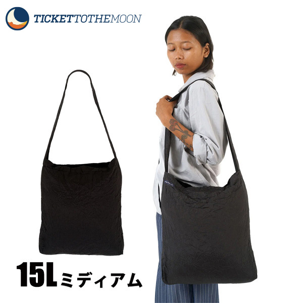 Yahoo! Yahoo!ショッピング(ヤフー ショッピング)チケットトゥザムーン  エコバッグ ミディアム 41073 アウトドア バック ブラック