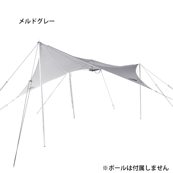 新品未使用ノースフェイス　ペンタゴンタープ　スタープ5 メルドグレー ザ・ノース・フェイス タープ スタープ 5 NV22200 ペンタゴン型タープ