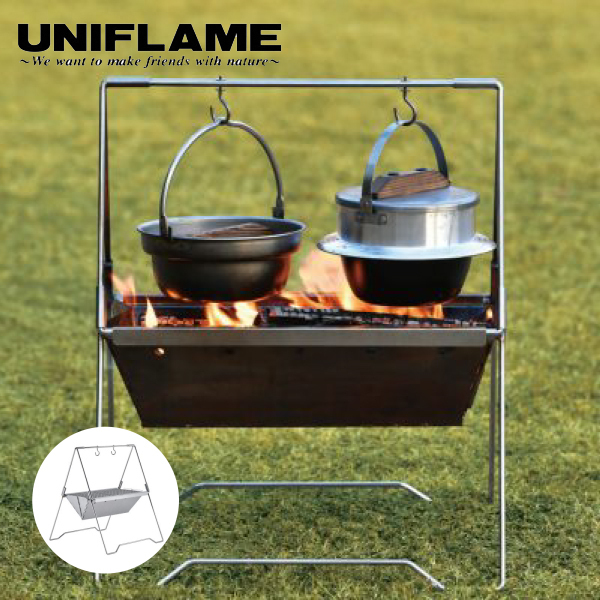 UNIFLAME（ユニフレーム） 焚き火台 焚き火ベース solo 682890 たき火