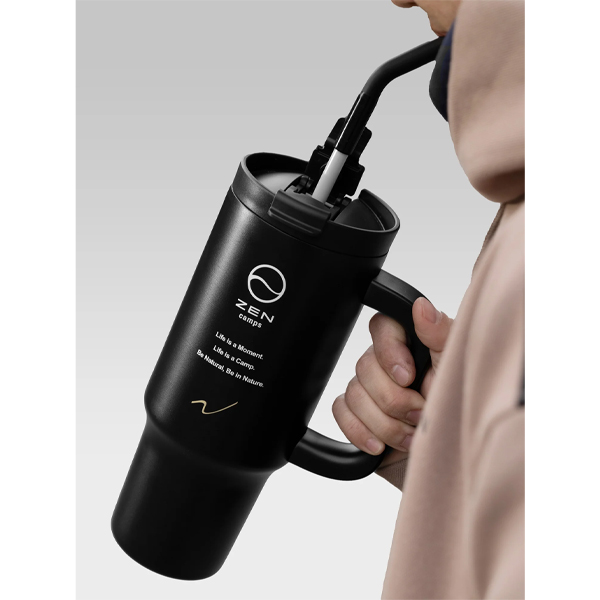 ゼンキャンプス ストロー付きタンブラー OO-OULX-NHXG アウトドア
