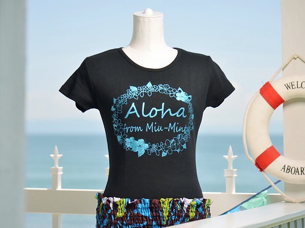 フラダンス Tシャツ フラ パウスカート フラダンス衣装 衣装 ハワイ