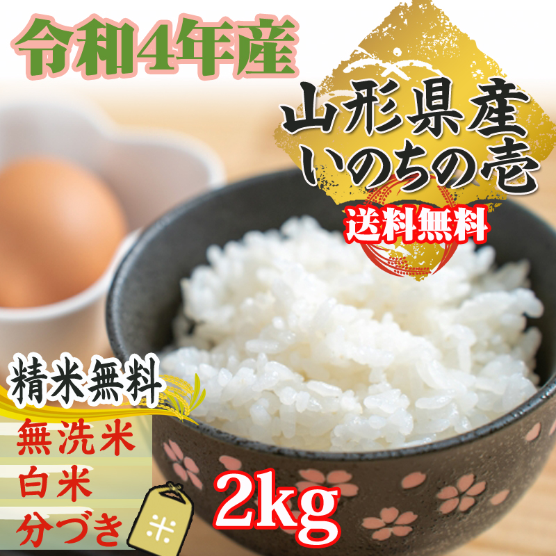 R5新米☆完全無肥料&無農薬☆山形県産 いのちの壱 10kg - 米・雑穀・粉類