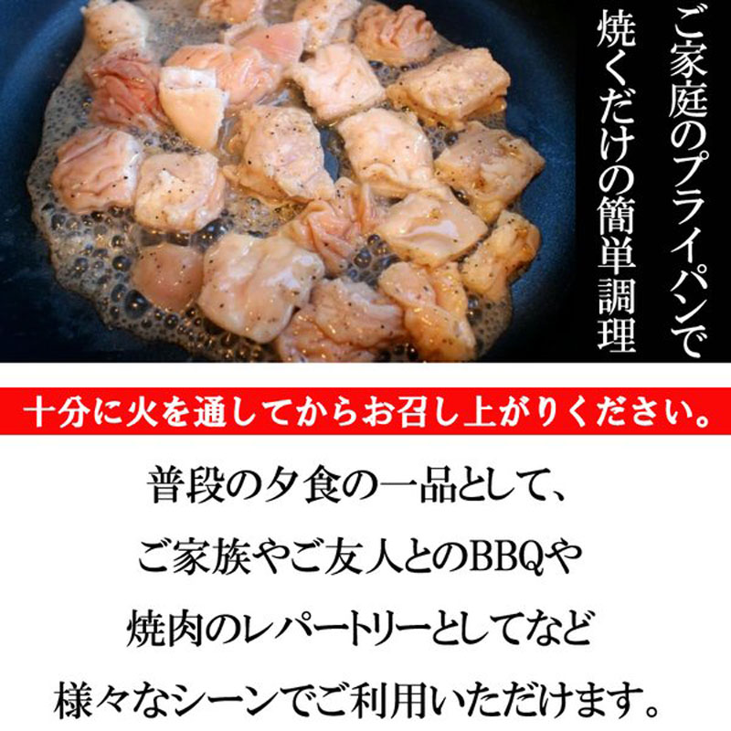 豚 ホルモン 塩味500g×3袋 味付 本格 焼肉 肉 BBQ お酒のつまみ 家庭用 グルメ お取り寄せ 冷凍 送料無料 [豚ホルモン塩味500g×3袋]  ship-sd :butashio-horumon-3:東北の農産特産品アグリパートナー 通販 