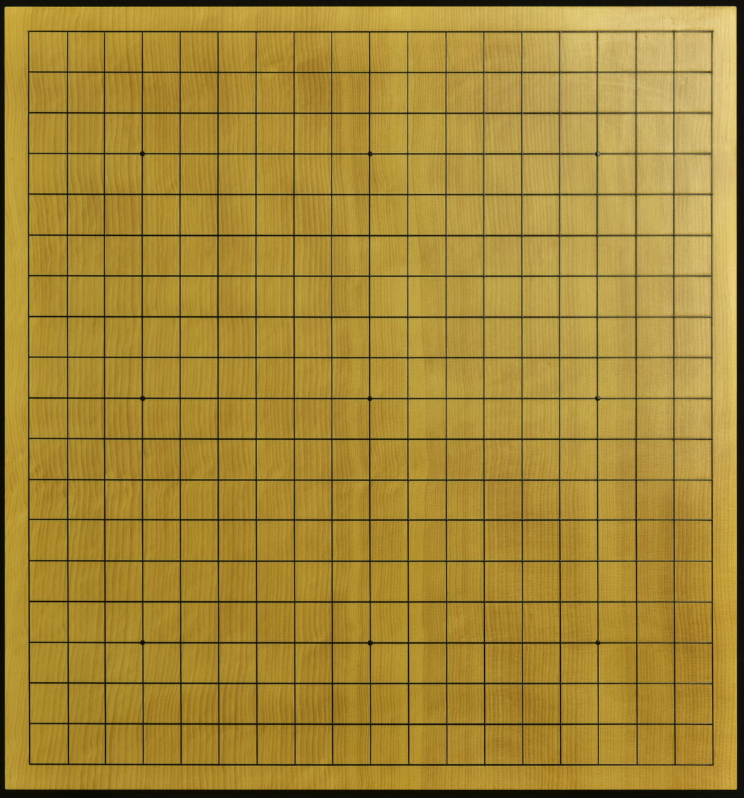 碁盤 本榧 国産本榧足付碁盤 5寸8分（木裏） ga50042 | 前川榧碁盤店