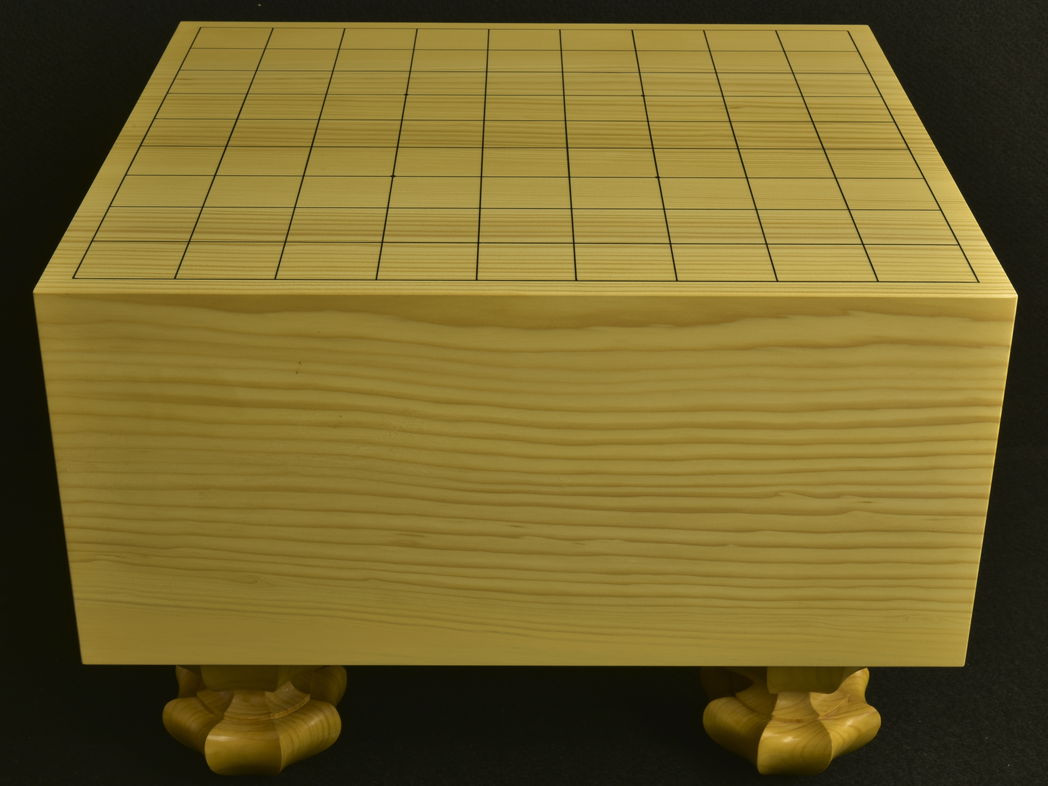 将棋盤 本榧（日本産）柾 5寸7分 6868 : 三輪碁盤店 - 通販 - Yahoo