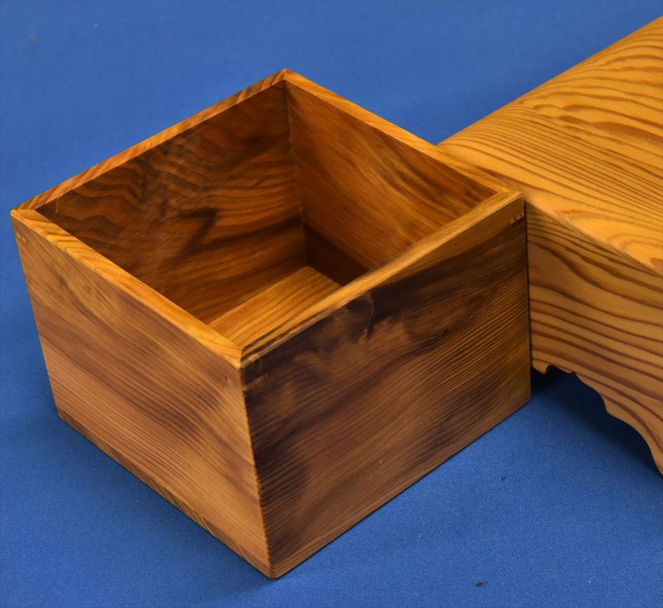 駒箱 屋久杉　上　