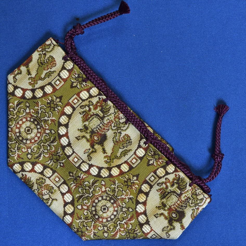 駒袋　正絹極上