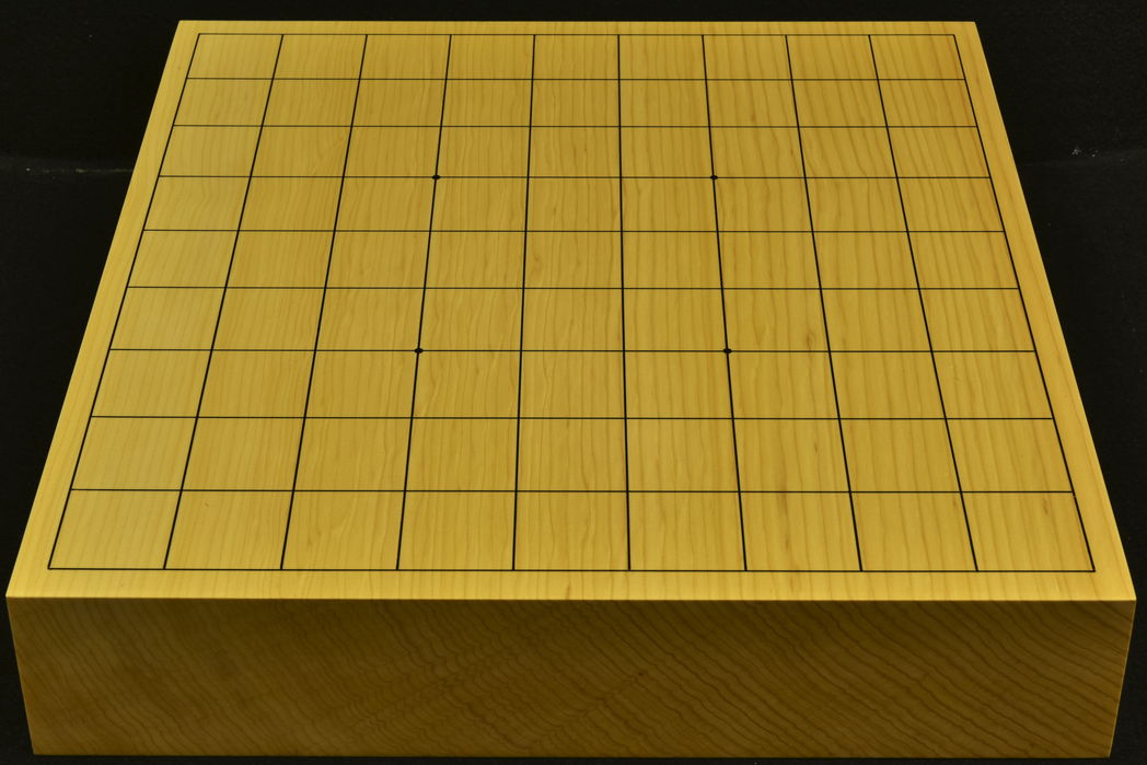 卓上将棋盤　本榧（日本産）柾目一枚板　t6757