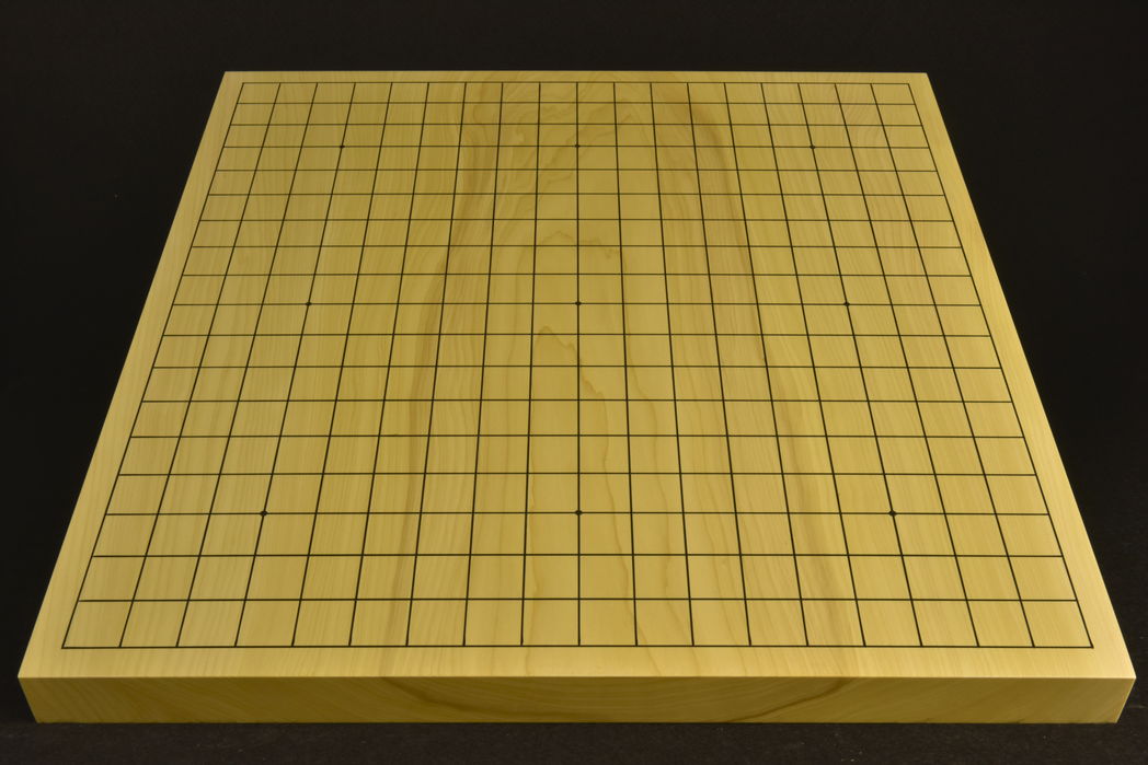 極上/本榧製足付碁盤/厚み14cm/約14kg/骨董/囲碁/将棋/碁笥/碁石 幻の木「榧」 【前川榧碁盤店】本榧碁盤・将棋盤専門店
