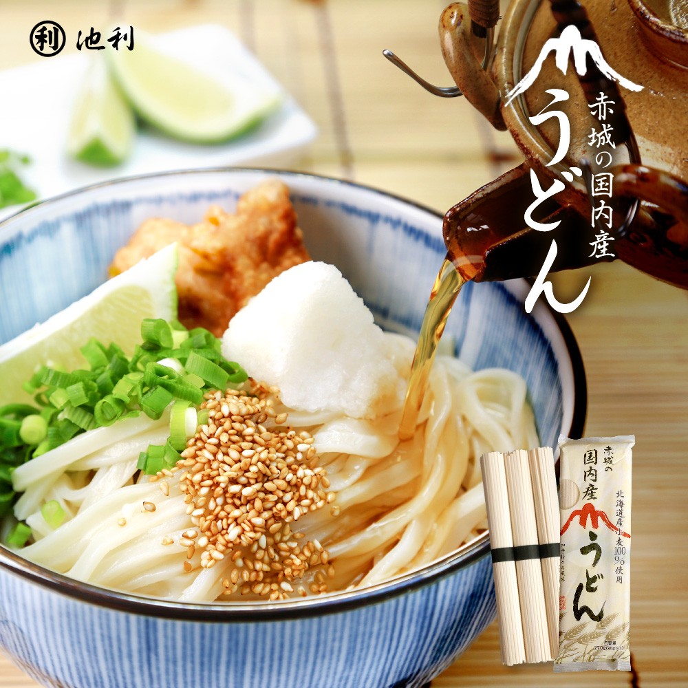 うどん 赤城の国内産うどん 270g×20袋 取り寄せ 送料無料 北海道産小麦100%使用 : aku-20 : 三輪そうめん池利Yahoo!店 -  通販 - Yahoo!ショッピング