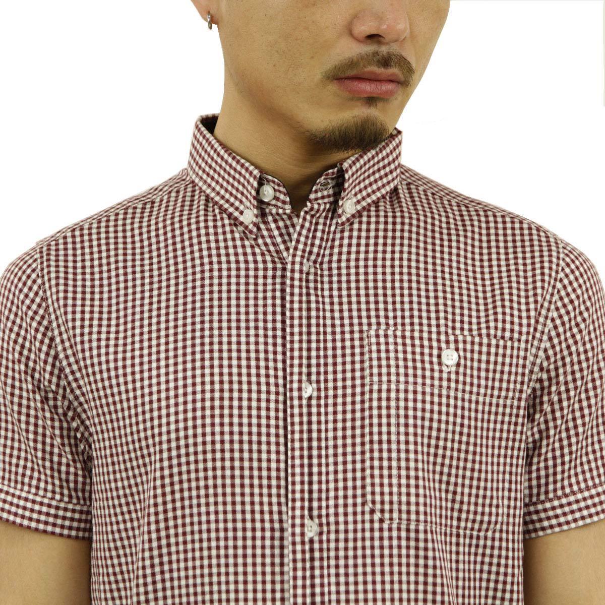 コミューン シャツ メンズ 正規販売店 COMUNE 半袖シャツ ボタンダウン