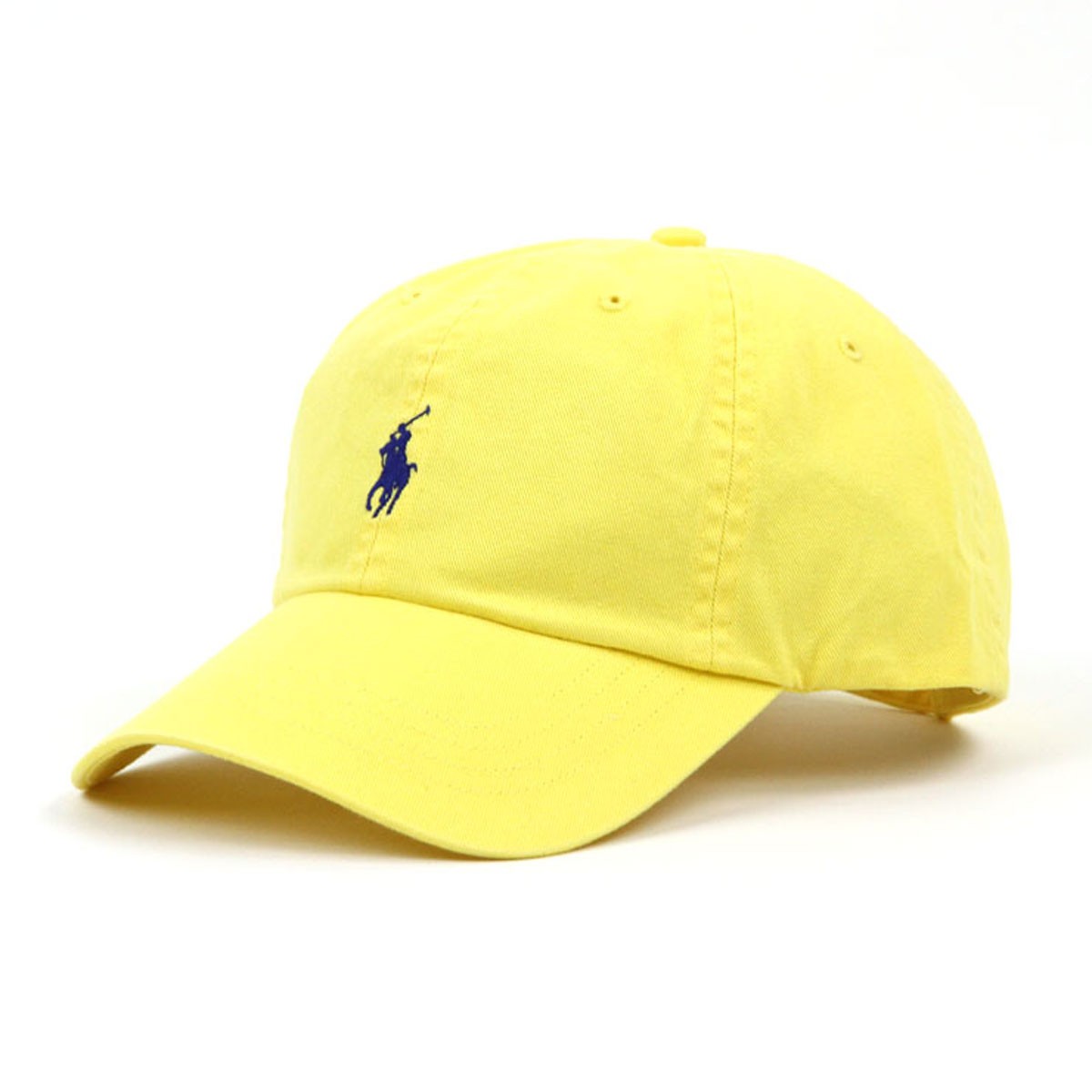 Ralph Lauren♡レア完売♡キャップ♡アイボリー✖️水色 Ralph Lauren】シグネチャー ポニー ツイル スポーツ キャップ