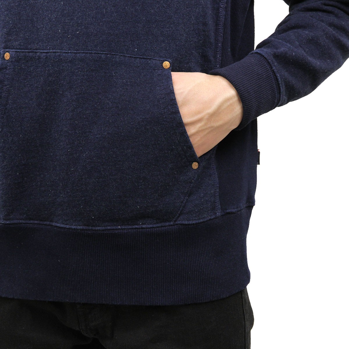 ハン HAN KJOBENHAVN 正規販売店 メンズ パーカー INDIGO HOODIE Indigo D15S25 クリスマス プレゼント ラッピング HAN KJOBENHAVN（ハンコペンハーゲン） ハン 正規販売店 メンズ