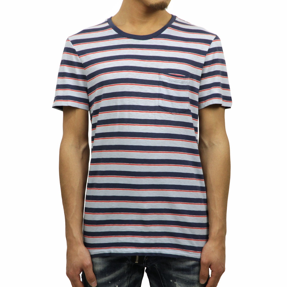 【倍！倍！ストア 誰でも+5% 2/24 0:00〜2/26 23:59】ポロ ラルフローレン メンズ POLO RALPH LAUREN 正規品  半袖Tシャツ Ringer Striped T-