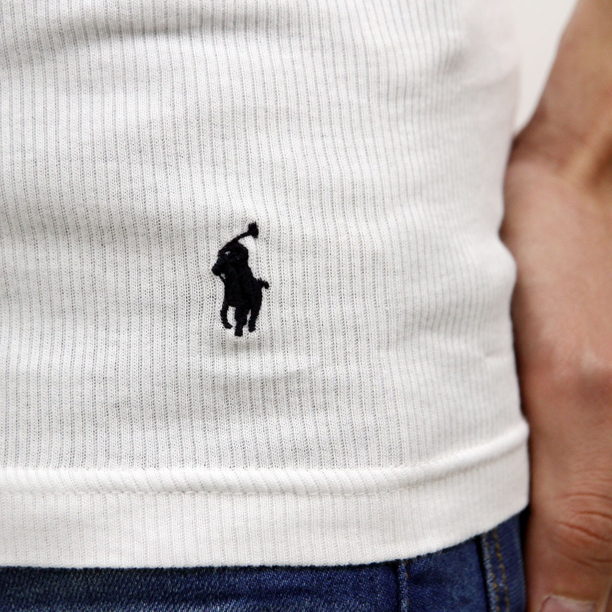 Polo Ralph Lauren ホワイト 新品タグ付き　本日限定値下げ 今日特価】Ralph Lauren ホース刺繍 Polo Shirt-3 - メルカリ