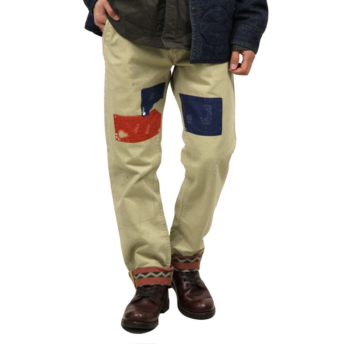 スコッチアンドソーダ ジーンズ メンズ 正規販売店 SCOTCH＆SODA ジーパン Worked-out pant with patch & repa クリスマス プレゼント ラッピング SCOTCH＆SODA（スコッチアンドソーダ） ジーンズ メンズ 正規販売店