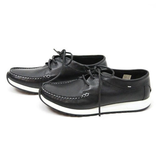ワンダーシューズ WANDER SHOES モカシン MOCCASIN SHOES (LEATHER BLACK)