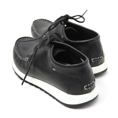 ワンダーシューズ WANDER SHOES モカシン MOCCASIN SHOES (LEATHER BLACK)