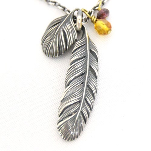 HARIM（ハリム） 正規販売店 ネックレス RESTYLING LEEF FEATHER