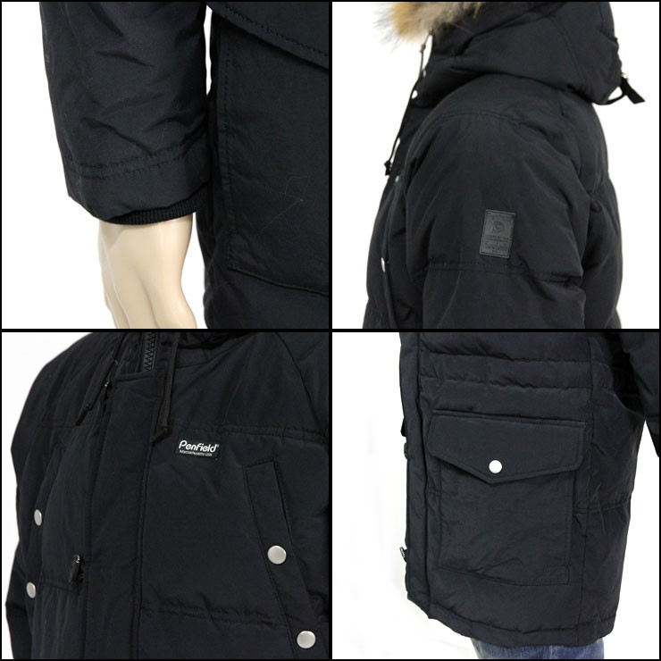 ペンフィールド PENFIELD 正規販売店 メンズ アウタージャケット WILDCAT N3B MODIFY DOWN BLACK LABEL ARCHIVE WORKS 0115 D15S25 クリスマス プレゼント ラッピング PEN FIELD（ペンフィールド） メンズ アウタージャケット WILDCAT N3B