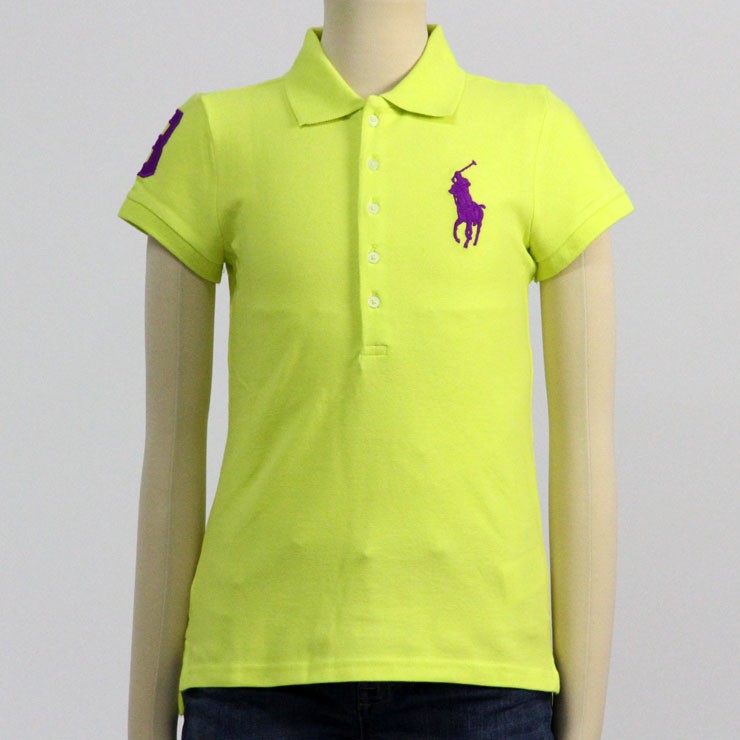 FCRB ポロシャツ　キッズ Big Pony コットン メッシュ ポロシャツ