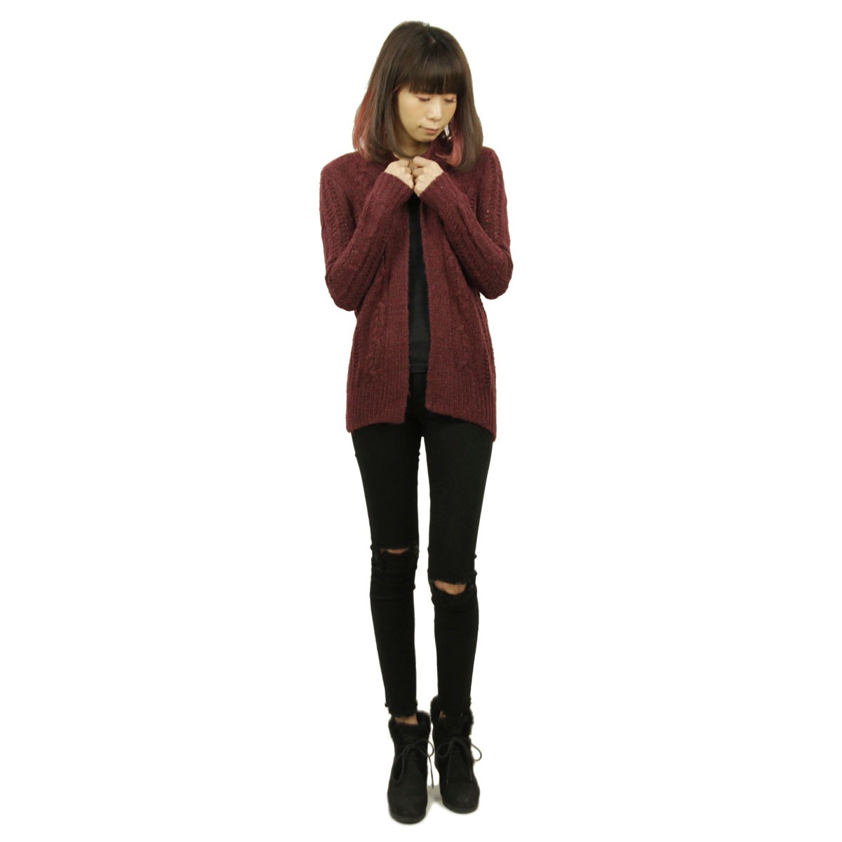 30%OFFクーポンセール 【利用期間 8/3 0:00〜8/5 23:59】 ホリスター レディース HOLLISTER 正規品 カーディガン Cable Knit Cardigan 350-508- Hollister ホリスター レディース HOLLISTER 正規品