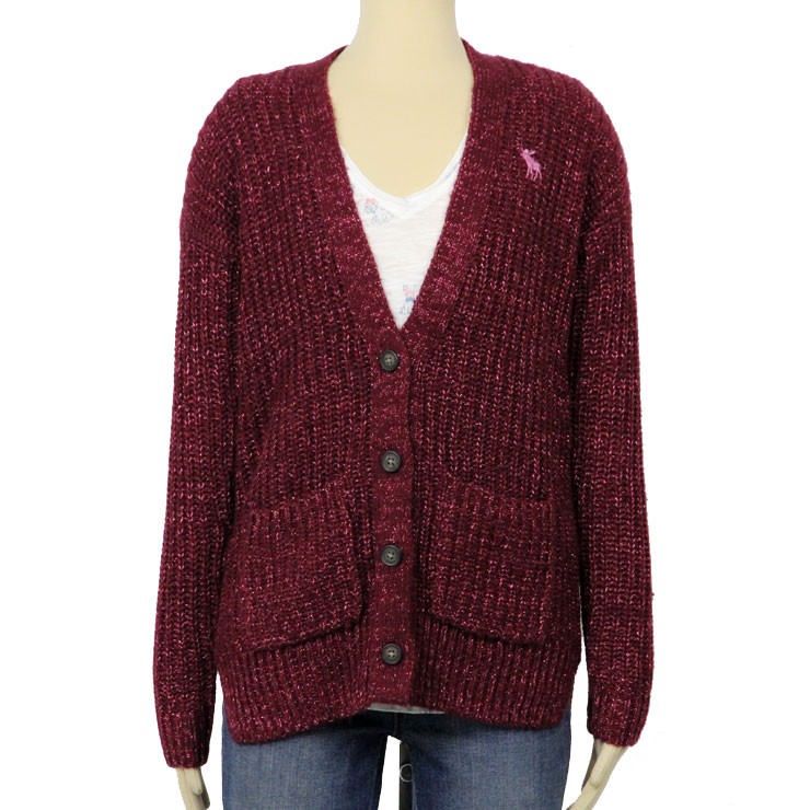 アバクロキッズ AbercrombieKids 正規品 子供服 ガールズ カーディガン boyfriend cardigan 250-755-0303-054