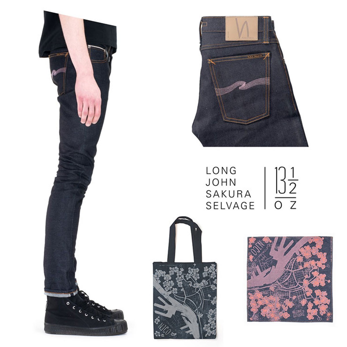 Nudie Jeans（ヌーディージーンズ） メンズ ジーンズ 正規販売店 Long