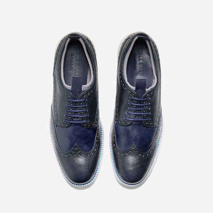 極美品 コールハーン 27.0 ドレスシューズ Uチップ C11627 黒 COLE HAAN（コールハーン） ビジネスシューズ ストレートチップ