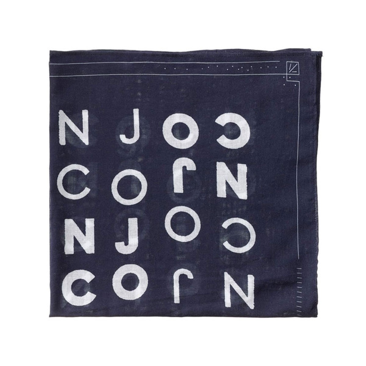 予約商品 10月頃入荷予定 ヌーディージーンズ Nudie Jeans 正規販売店 メンズ スカーフ Jansson B20 Blue 180649